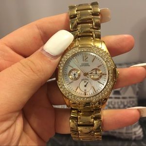 Guess golden watch